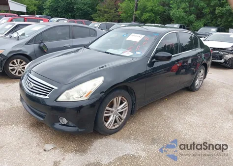 2010 Infiniti G37X из США, поврежденный, VIN JN1CV6AR2AM252098